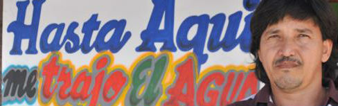 Hasta aquí me trajo el agua