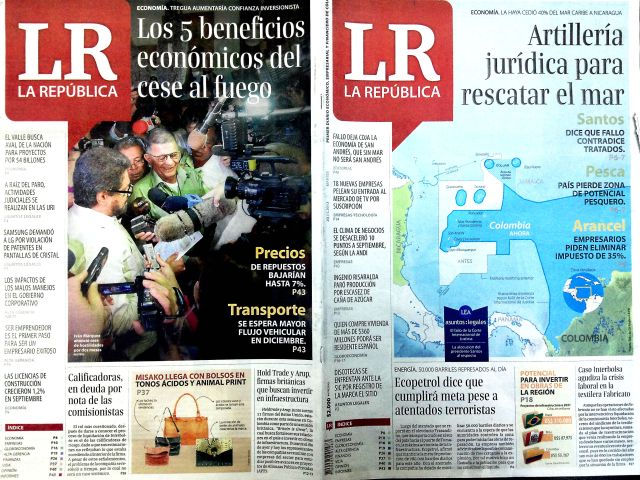 Portada doble  La República